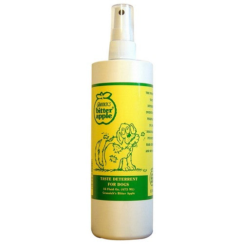 Grannick's, Grannicks Bitter Apple Deterrent for Dogs, 16 oz Spray Bottle