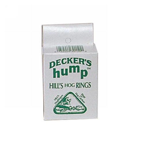 Decker, Hump Hill's Rings for Swine Hog, 100 Count