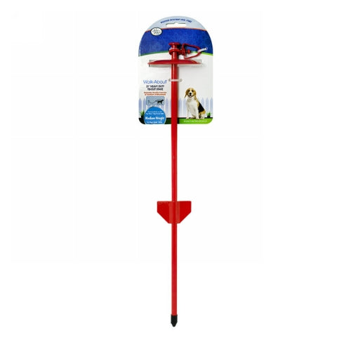 Walk-About Tie-Out Stake 1 Each by Four Paws