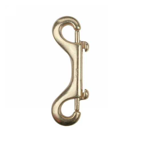 Double End Snap 3-3/8" Solid Brass 1 Each by Weaver Leather