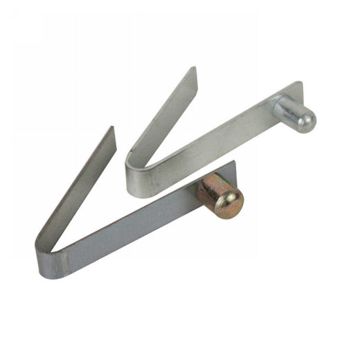Sharpvet Galvanized Steel Kick Stop Replacement Part Spring Clip 1 Each by Cotran Corporation