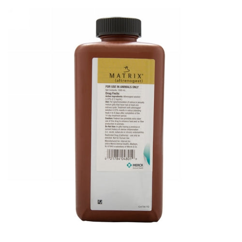 Matrix Solution for Mature Gilts 1000 Ml by Merck Animal Health