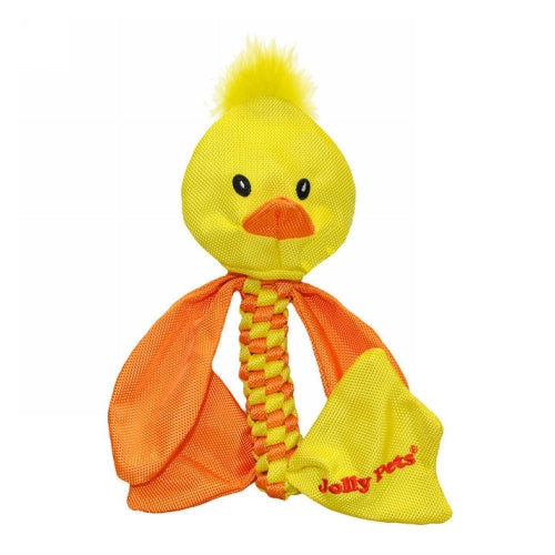 Animal Flathead Dog Toy Medium Duck 1 Count by Jolly Pets