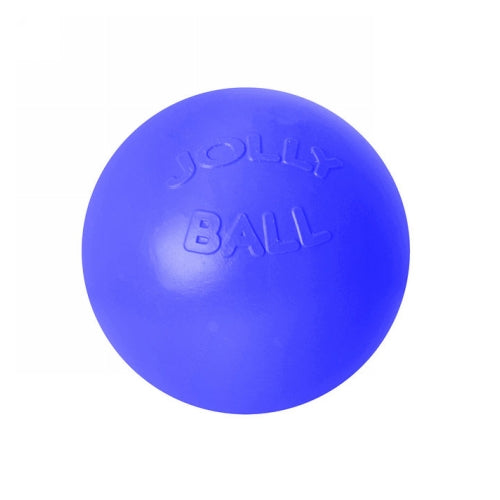 Jolly Push-N-Play Dog Ball 10" (Large Dog) Blue 1 Count by Jolly Pets