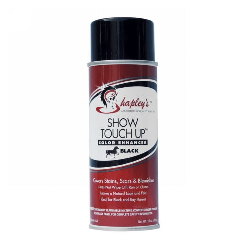 Shapleys, Show Touch Up Color Enhancer for Horses Black, 10 Oz