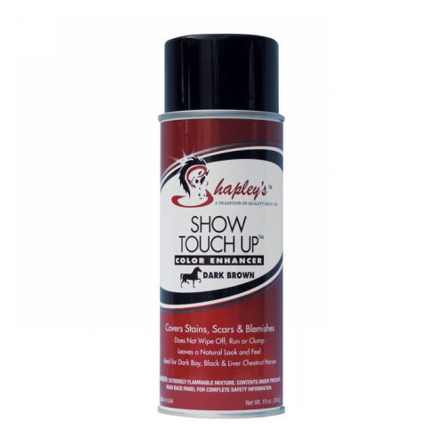 Shapleys, Show Touch Up Color Enhancer for Horses Dark Brown, 10 Oz
