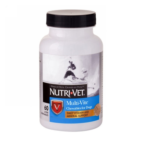 Nutri-Vet Multi-Vite Chewables for Dogs 60 Soft Chews by Nutri-Vet