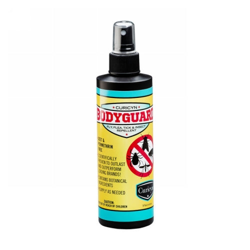 Curicyn Bodyguard Fly Flea Tick & Insect Repellent 8 Oz by Curicyn