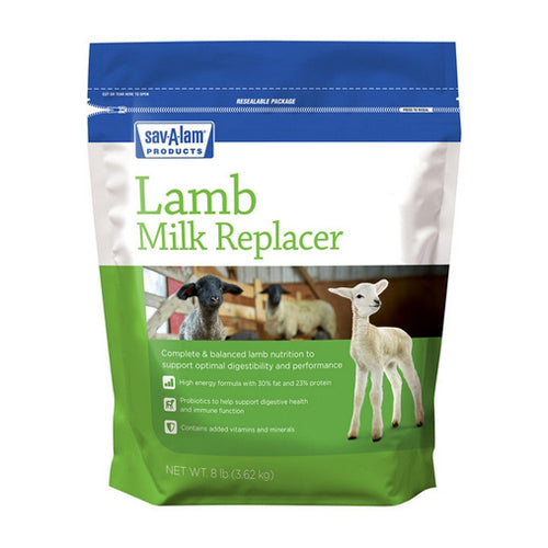 Sav-A-Lam Non-Medicated Milk Replacer 8 Lbs by Sav-A-Caf