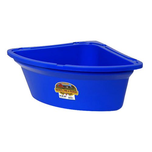 Corner Feeder Blue 1 Count by Miller Little Giant
