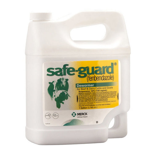 Safe-Guard Cattle and Goat Dewormer Suspension 10% 1 Gallon by Merck Animal Health