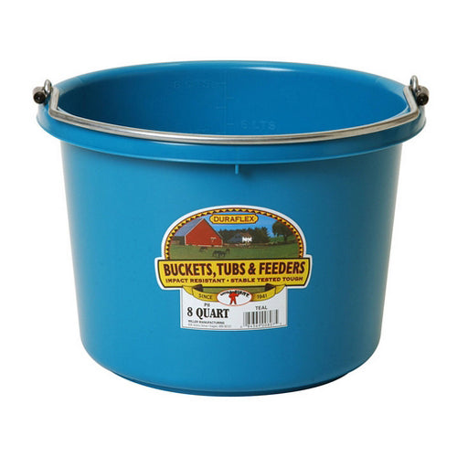 Duraflex, DuraFlex Plastic Pail Teal, 1 Count