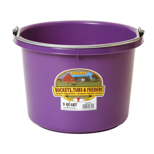 DuraFlex Plastic Pail Purple 1 Count by Duraflex