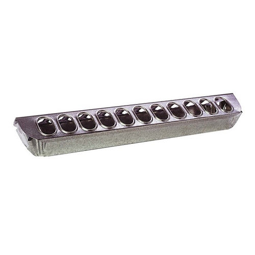 Galvanized Slide Top Ground Feeder 1 Each by Miller Little Giant