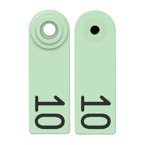 Allflex Global Sheep & Goat Numbered Tags 1-25 Green 1 Count by Allflex