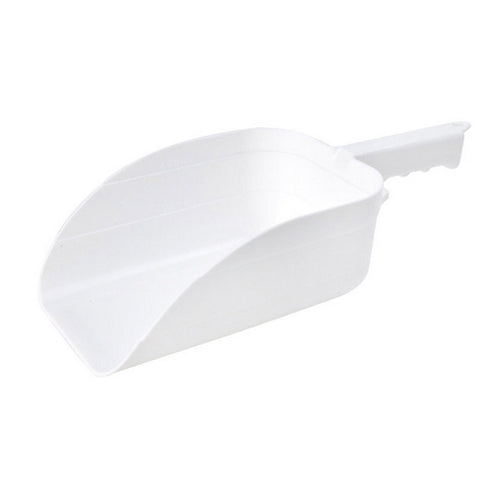 Plastic Feed Scoop White 1 Count by Miller Little Giant