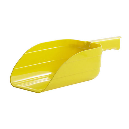 Plastic Feed Scoop Yellow 1 Count by Miller Little Giant