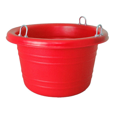 Feed Tub Mini Red 1 Each by Horsemens Pride