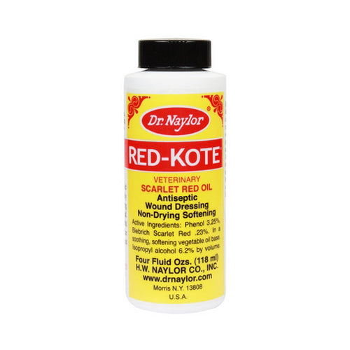 Red-Kote Antiseptic Wound Dressing Dauber 4 oz by Dr. Naylor