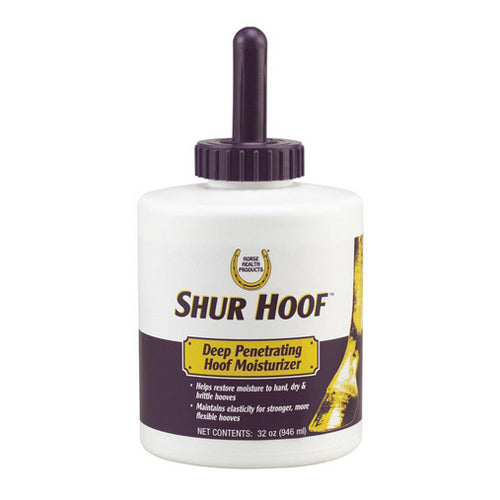 Shur Hoof Deep Penetrating Hoof Moisturizer for Horses  with applicator 32 Oz by Horse Health Products