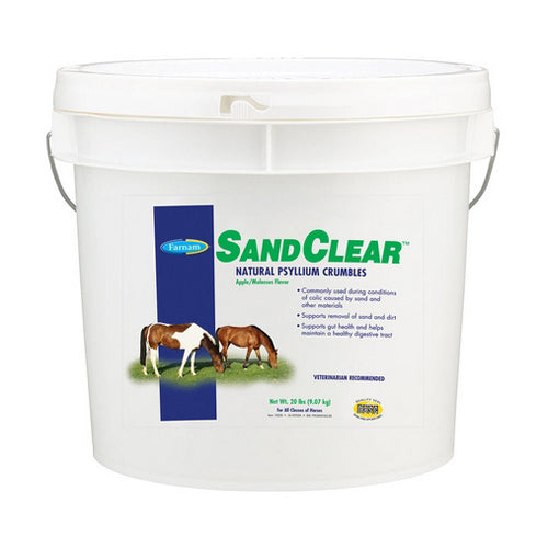 SandClear Natural Psyllium Crumbles 20 Lbs by Farnam