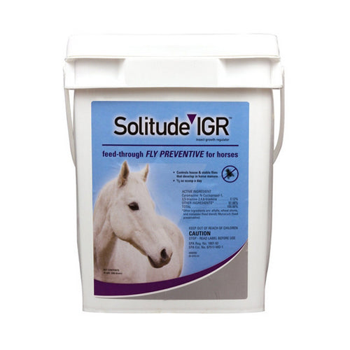 Solitude IGR Feed-Thru Fly Control for Horses 20 Lbs by Zoetis