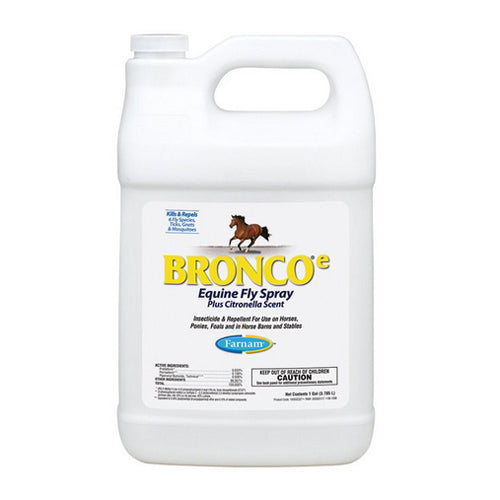 Bronco-e Equine Fly Spray 1 Gallon by Farnam
