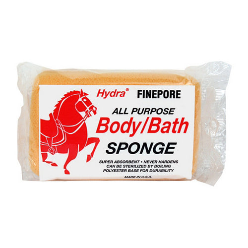 Finepore Body/Bath Sponge Medium 1 Count by Hydra Sponge Co.