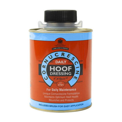 Cornucrescine Daily Hoof Dressing for Horses w/applicator 500 Ml by Carr & Day & Martin