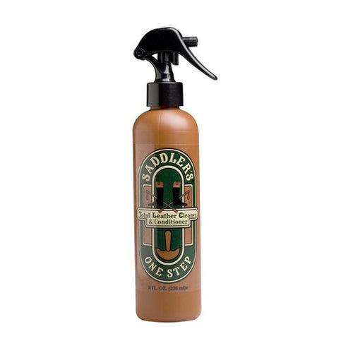 Saddler's One Step Total Leather Cleaner & Conditioner 8 Oz by Saddlers