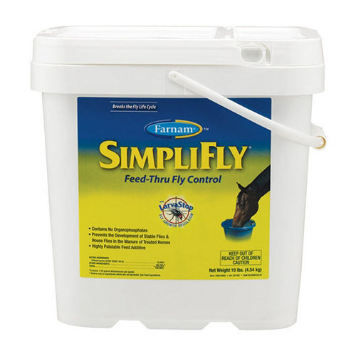 Farnam SimpliFly Feed-Thru Fly Control 10 Lbs by Farnam
