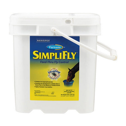 Farnam SimpliFly Feed-Thru Fly Control 20 Lbs by Farnam