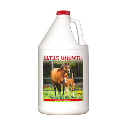 Ultra-Growth Muscle-Building Liquid Horse Supplement 1 Gallon by Cox Veterinary Laboratory, Inc.