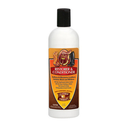 Leather Therapy, Leather Therapy Restorer & Conditioner, 16 Oz