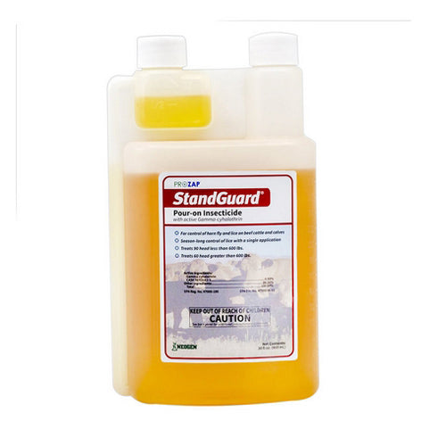 StandGuard Pour-On Insecticide for Cattle 30 Oz by Prozap