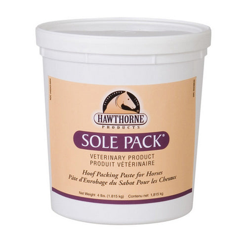 Sole Pack Hoof Packing Paste for Horses 4 Lbs by Hawthorne