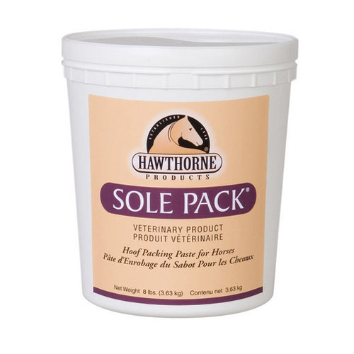 Sole Pack Hoof Packing Paste for Horses 8 Lbs by Hawthorne