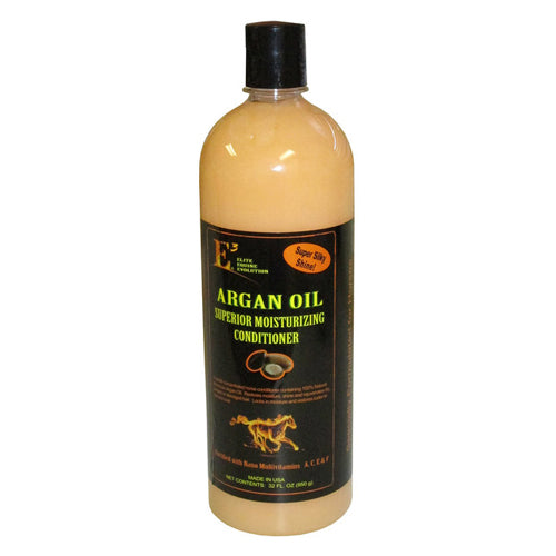 E3 Elite Equine Evolution, E3 Argan Oil Superior Moisturizing Conditioner, 32 Oz