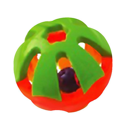 A&E Cage Company, Extra Large Round Rattle Foot Bird Toy, 1 Each