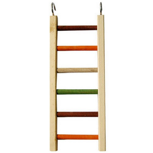 Medium Wooden Hanging Ladder 14" X 5.25" 1/2" Diameter 1 Each by A&E Cage Company