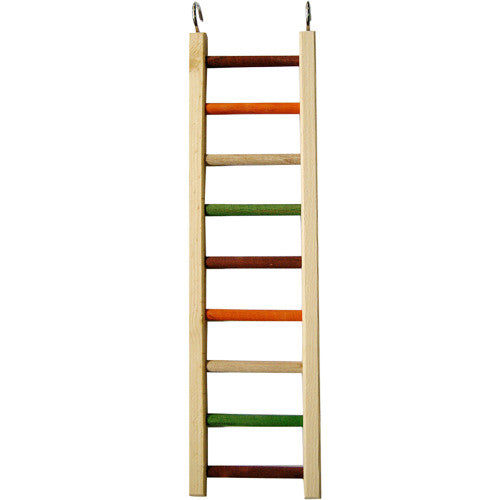 Medium Wooden Hanging Ladder 20" X 5.25" 1/2" Diameter 1 Each by A&E Cage Company