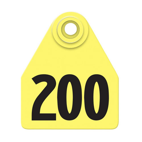 Allflex Global Medium Numbered Tags 176-200 Yellow 1 Count by Allflex