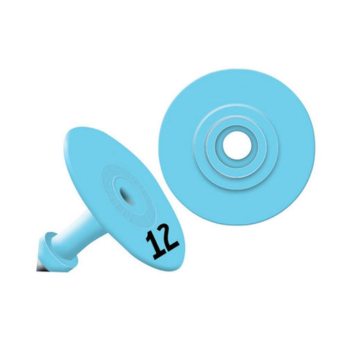 Allflex Global Small Round Numbered Tags 1-25 Blue 1 Count by Allflex