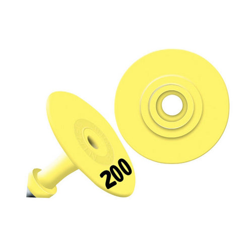 Allflex Global Small Round Numbered Tags 176-200 Yellow 1 Count by Allflex