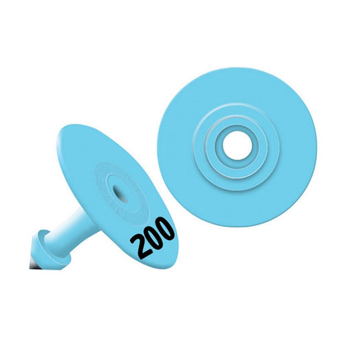 Allflex Global Small Round Numbered Tags 176-200 Blue 1 Count by Allflex