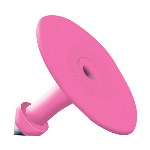 Allflex Global Small Round Blank Male Tags Magenta 25's 1 Count by Allflex