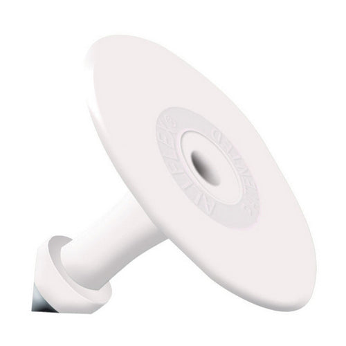 Allflex Global Small Round Blank Male Tags White 25's 1 Count by Allflex