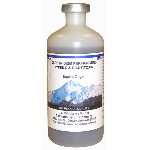 Clostridium Perfringens Types C & D Antitoxin 250 Ml by Colorado Serum Company