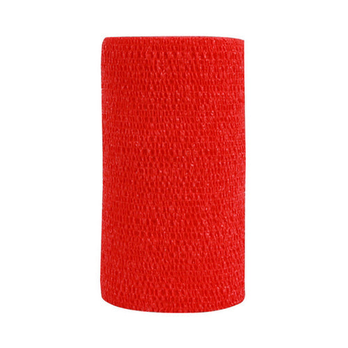 Cattle Wrap Bandage Red 4" x 5 yds 1 Count by Andover