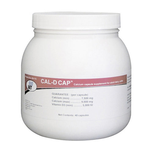 Cal-D Caps for Dairy Cattle 40 Count by Bio-Vet